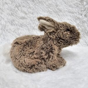 Douglas Cuddle Toy Bunny Plush Brown Rabbit Realistic 8" Plush Stuffed Toy Soft